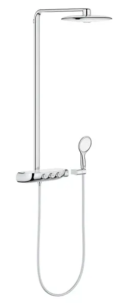 Grohe Rainshower SmartControl - Sprchový set Duo 360 s termostatom, 2 prúdy, chróm/mesačná biela 26250LS0