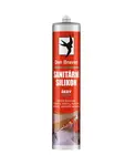 Den Braven Silikóny - Sanitárny silikón 280 ml kartuša sivá 30213RL