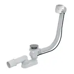 Alcadrain Odtokové súpravy - Vaňová odtoková a prepadová súprava, dĺžka 1200 mm, chróm A51CRM-120