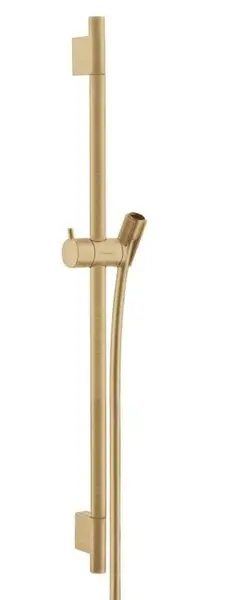 Hansgrohe Unica'S - Sprchová tyč 65 cm so sprchovou hadicou, kefovaný bronz 28632140