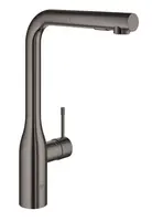 Grohe Essence - Páková drezová batéria s výsuvnou spŕškou, tmavý grafit 30270A00