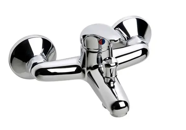 Jika Dino - Vaňová batéria, rozstup 100 mm, chróm H3217270043001