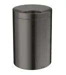 Axor Universal Circular - Odpadkový koš 5 l, kartáčovaný černý chrom 42872340