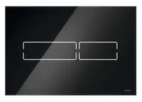 Tece TECElux - Elektronické ovládání splachování, síťové napájení, lesklé černé sklo 9240961