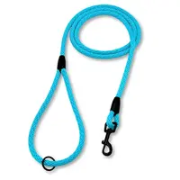 PafDog Klasické vodítko s poutkem na ruku, 8mm, světle tyrkysové PAF-906