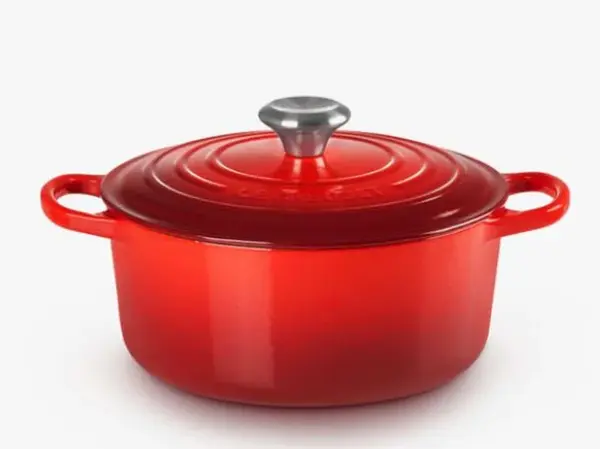 Le Creuset Signature - Pekáč kruhový s pokrievkou, objem 4,2 l, cerise 21177240602430