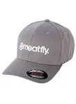 Kšiltovka meatfly brand flexfit šedá l/xl