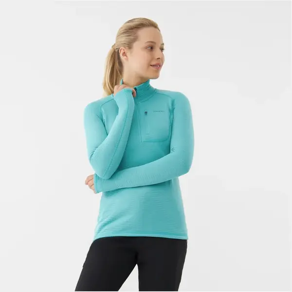 Dámská mikina viking admont tyrkysová s