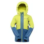 Dětská lyžařská bunda s membránou ptx alpine pro reamo zelená 128-134
