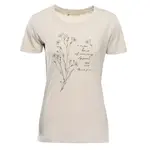 Dámské triko z organické bavlny alpine pro termesa 3 světle šedá m