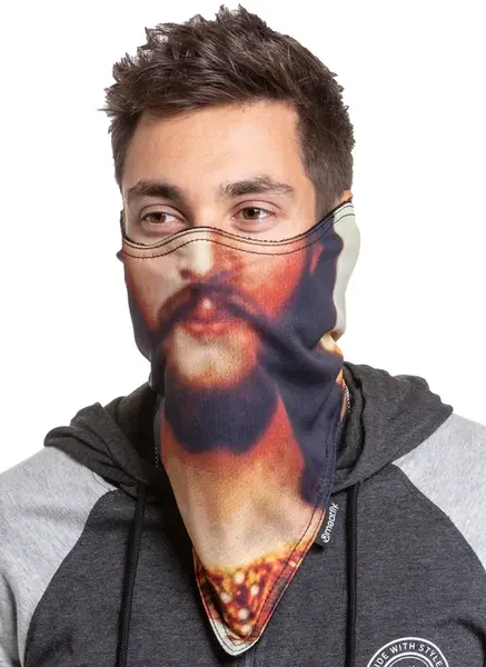 Meatfly maska Frosty 3 E - Jesus | Mnohobarevná | Velikost One Size