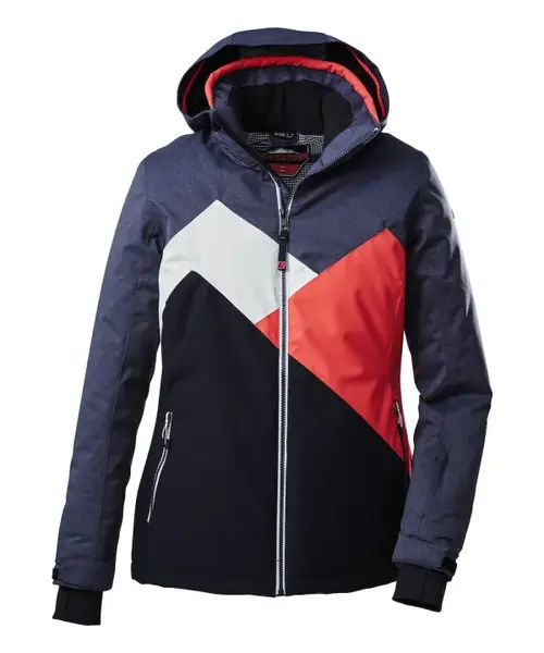 Dámská zimní bunda killtec 149 tmavě modrá/růžová 36
