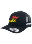 Meatfly kšiltovka Big Shock Trucker Black | Černá | Velikost One Size