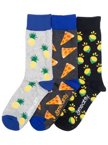 Meatfly ponožky Lexy Triple Pack Citrus | Mnohobarevná | Velikost L/XL