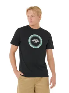 Rip curl pánské tričko Filter Black | Černá | Velikost M