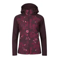 Dámská softshellová bunda s membránou alpine pro hoora fialová m