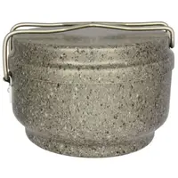 ALB STONE Třídílná sada ešusu, šedá, velikost