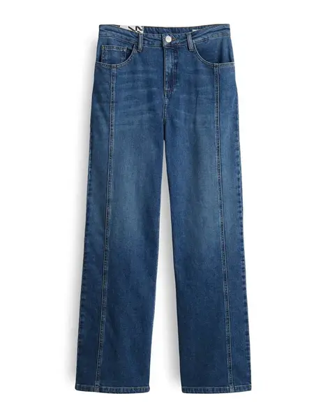 OPUS Džínsy 'Mivy Lane'  modrá denim