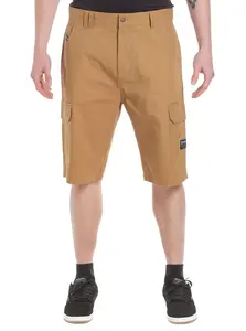 Meatfly pánské kraťasy Syndrom Beige Ripstop | Písková | Velikost 34