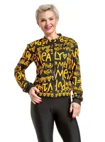 Pura vida dámská bunda Berry Bomber Yellow/Black | Černá | Velikost S