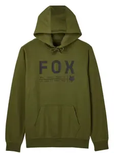 Fox pánská mikina Non Stop Fleece Po Olive Green | Zelená | Velikost M