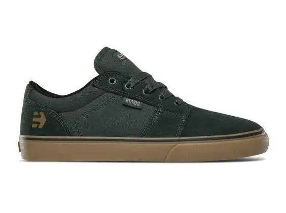 Etnies pánské boty Barge Green/Gum | Zelená | Velikost 11,5 US