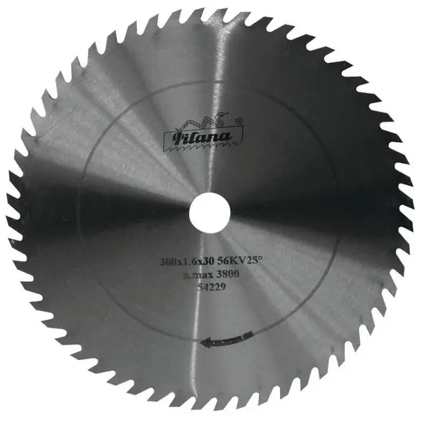 Kotouč pilový na dřevo, 5310 - 56 zubů KV25°, Ø  500 x 3,0 x 30 mm, PILANA