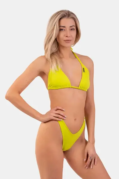 Nebbia Trojúhelníkové bikiny Classic horní díl 450 , M, zelená