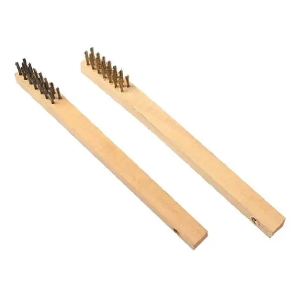 Kartáč 3 řadý pomosazený, dřevo 200 mm, ENPRO