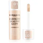 Dermacol Infinity Healthy Glow tekutý make-up SPF 10 odstín 01 Fair 20 g