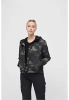 Women's camouflage windbreaker