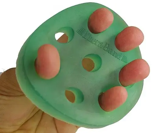 Thera-Band Hand Xtrainer - posilňovač prstov a dlane, zelený