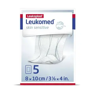 Leukomed Skin Sensitive 8x10cm 5ks netkané krytí