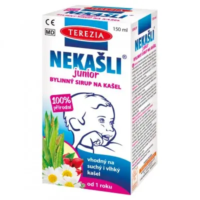 TEREZIA NEKAŠLI Junior přírod.bylinný sirup 150ml