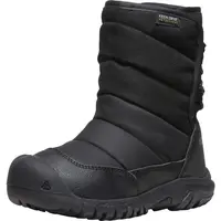 Keen PUFFRIDER WP Detská zimná obuv, čierna, veľkosť 27/28