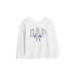 GAP V-LS RFL KNT TOP Dětské tričko, bílá, velikost 5Y