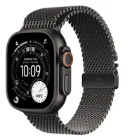 APPLE Watch Ultra 3 GPS + Cellular 49mm černý titan - černý titanový milánský tah - M