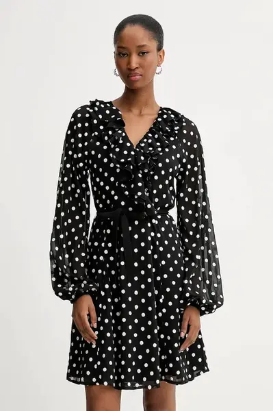 Šaty Rotate Chiffon Ruffle Mini