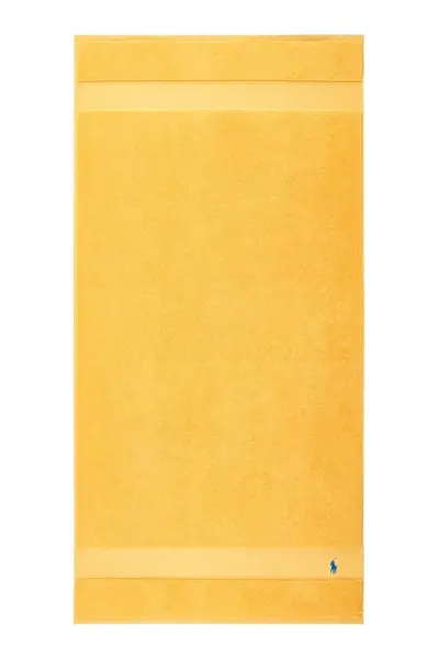 Středně velký bavlněný ručník Ralph Lauren POLOPLAY YellowF 70 x 140 cm