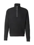 JACK & JONES Sveter 'JCOGRID'  čierna