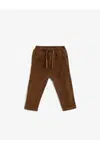 Koton Baby Boy Camel Hair Sweatpants