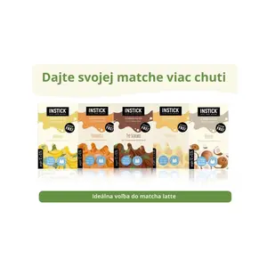 TOP balíček krémových príchutí do matcha latte bez cukru