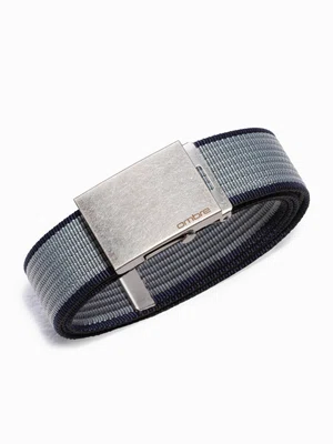 Ombre Men's two-tone parchment belt