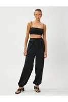 Koton Tie Waist Jogger kalhoty uvolněného střihu