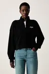 Guess Jeans mikina s kapucí dámská bavlněná