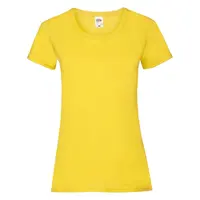 Valueweight Fruit of the Loom Yellow T-shirt