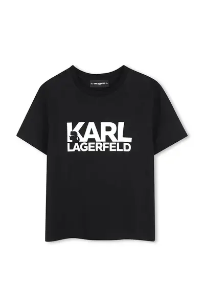 Karl Lagerfeld  Dětské bavlněné tričko