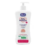 Chicco Mléko jemné tělové s dávkovačem Baby Moments Sensitive 500 ml