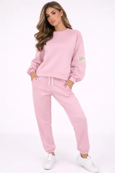 Růžové náušnice FASHION ID8874