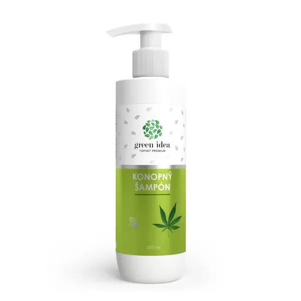 Green idea Konopný šampon 200 ml